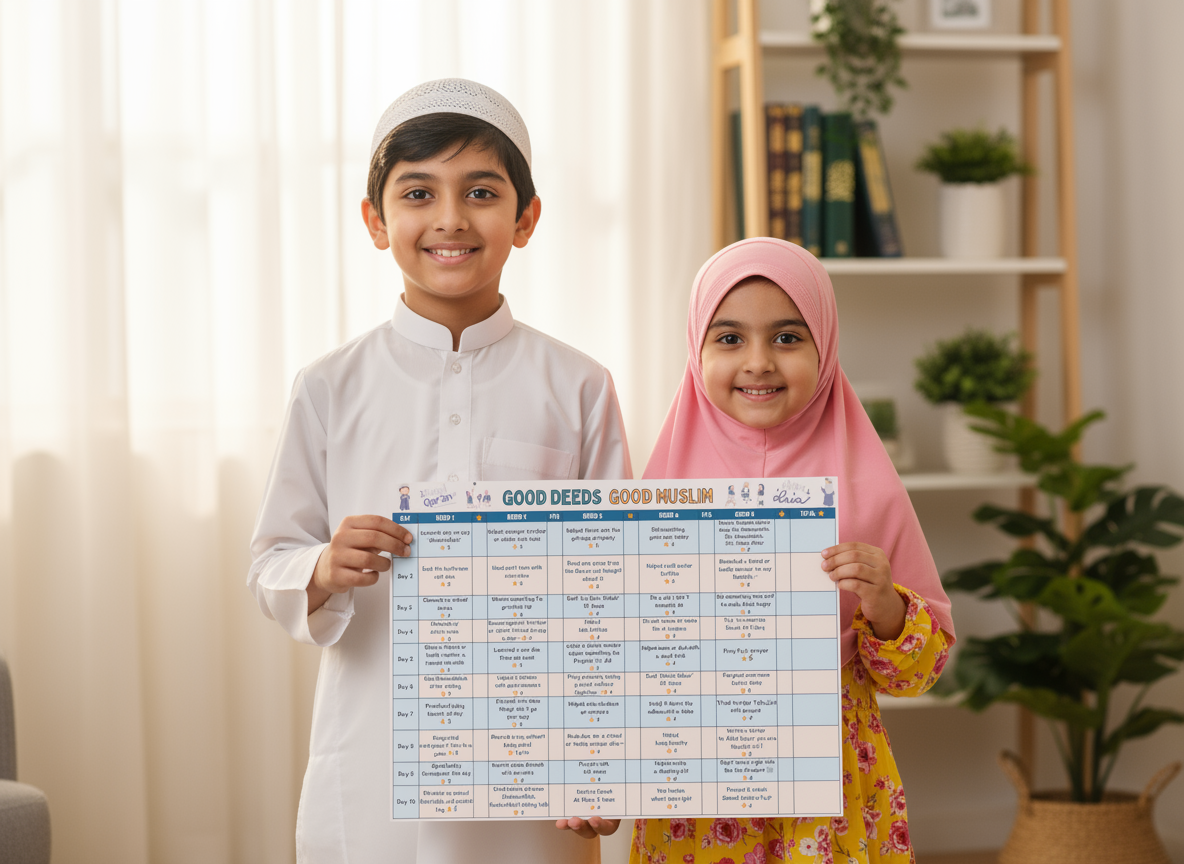 Kids Good Deeds - Good Muslim Chart